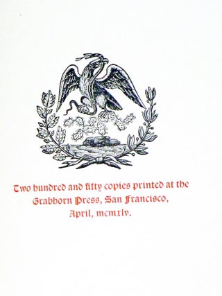 Memorial and Proposals of Senor Don Jose Martin on the Californias, Mexico, MDCCCXXII