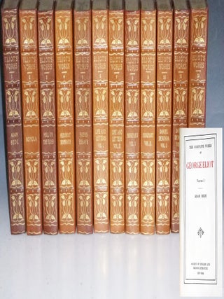 Item #023602 The Complete Works of George Eliot. George Eliot, Mary Ann evans
