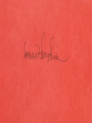 A Book of Dragons (SignedbBy Leonard Baskin)