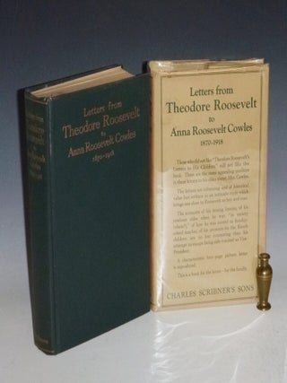 Item #023647 Letters from Theodore Roosevelt to Anna Roosevelt Cowles 1870-1918. Theodore...