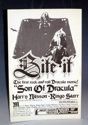 Item #023850 "Son of Dracula" (starring Harry Nilsson as the Son of Dracula and Ringo Starr as...