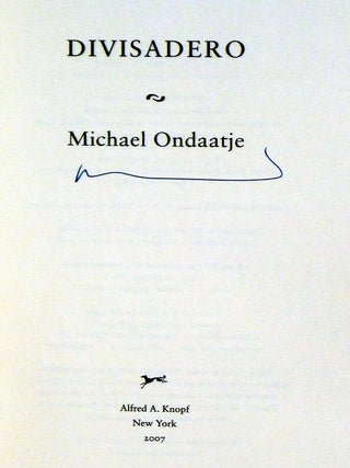 Divisadero (signed)