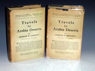 Item #023939 Travels in Arabia Deserta. Charles M. Doughty