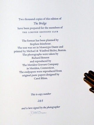 The Bridge, A Poem