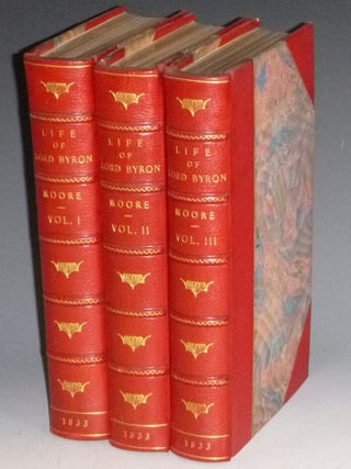 Item #023972 Letters and Journals of Lord Byron with Notices of His Life. Thomas Moore