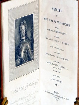 Memoirs of John Duke of Marlborough with His Original Correspondence, Collected from the Family Records at Blenheim and Other Authenic Sources