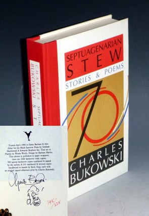Item #024023 Septuagenarian Stew, Stoies and Poems. Charles Bukowski