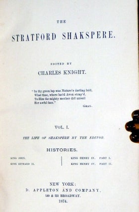 The Stratford Shakspere
