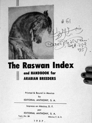 The Raswan Index (5 volumes)