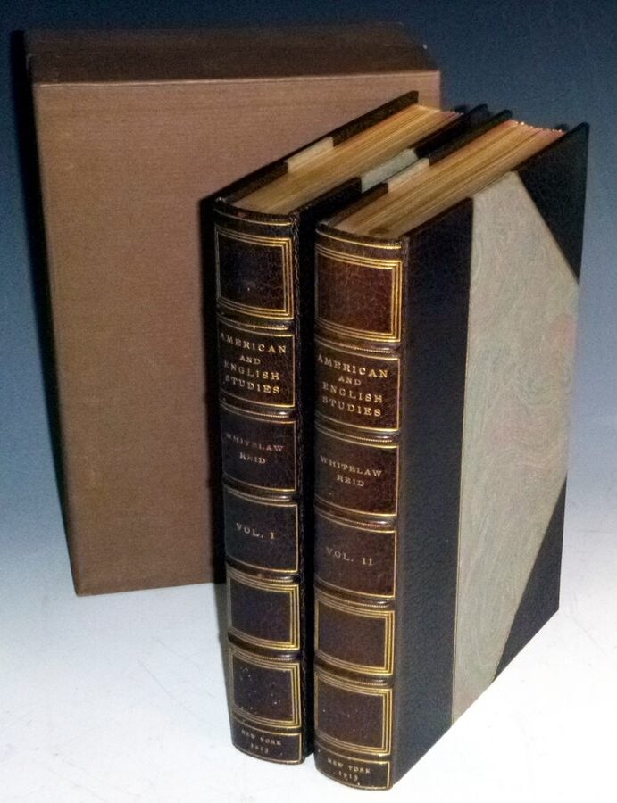 Item #024110 American and English Studies. Whitelaw Reid.