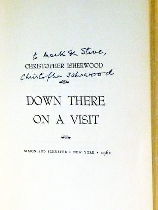 Down There on a Visit (From the Esteemed Library of Joseph D'Ambrosi)