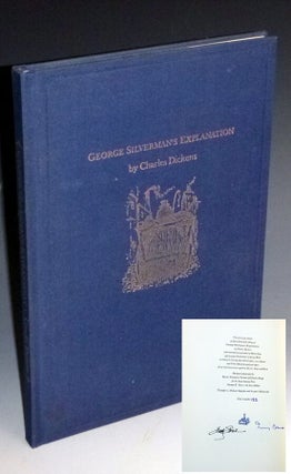 Item #024140 George Silverman's Explanation. Charles Dickens, Harry Stone, Irving Block