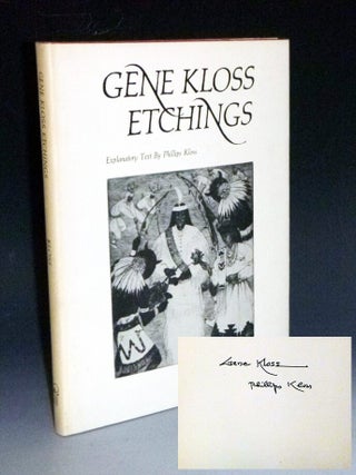Item #024141 Gene Kloss Etchings. Gene and Phillips Kloss
