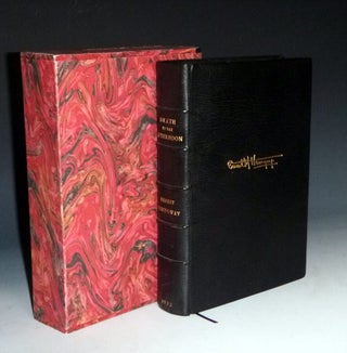 Item #024145 Death in the Afternoon. Ernest Hemingway