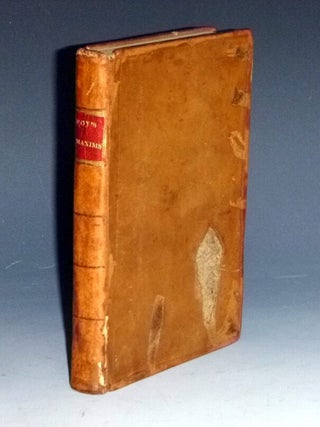 Item #024156 The Grounds and Maxims, and Also an Analysis of the English Law. William Noy