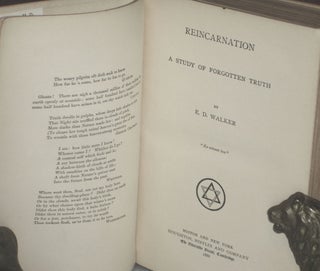 Reincarnation: A Study of Forgotten Truth