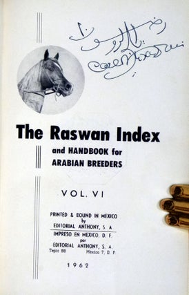 The Raswan Index and Handbook for Arabian Breeders, 7 Volume Set
