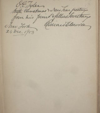 History of the North American Young Men's Christian Associations (Inscribed By Him to Fellow Leader, O.E. Tyler)