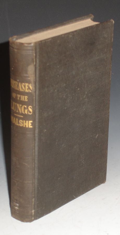 Item #025438 The Physical Diagnosis of Diseases of the Lungs. Walter Hayle Walshe.