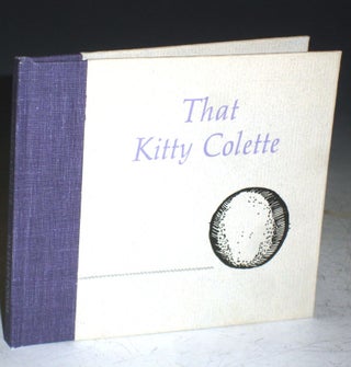 Item #025582 That Kitty Colette (signed By the author). Fay Ellen Powell