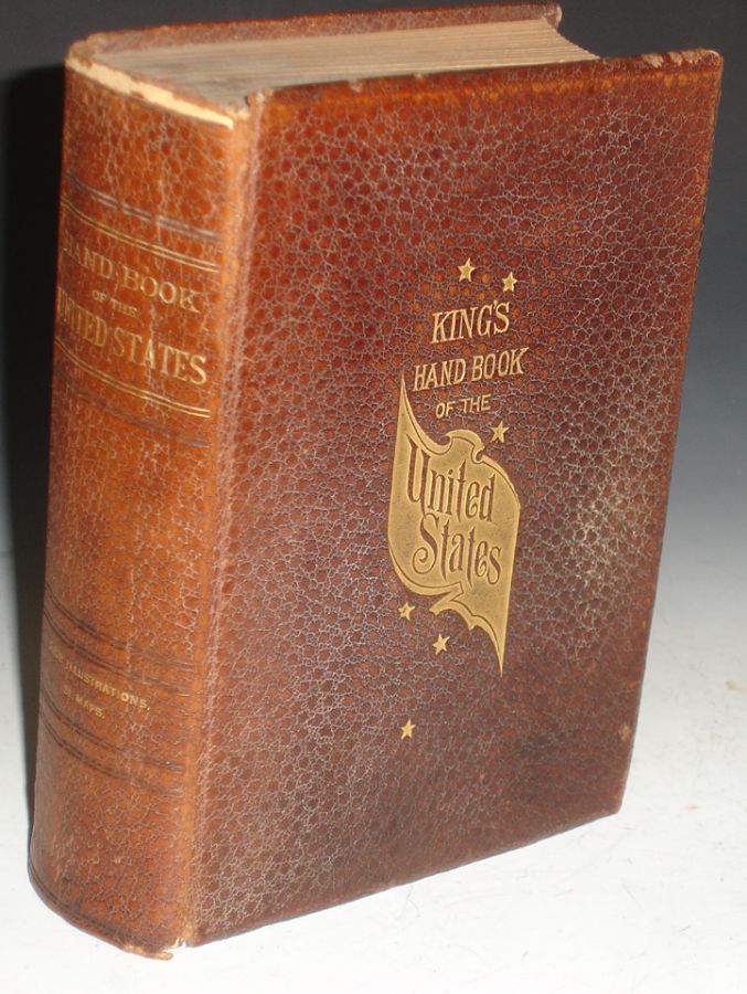 Item #025598 King's Handbook of the United States. M. F. Sweetser, Moses King.