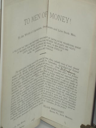 New Mexico, Her Natural Resources and Attractions; Being a Collection of Facts, Mainly Concerning Her Geography, Climate, Population, Schools, Mines and Minerals, Agricultural...Capacities, .. Public Lands, and Spanish and Mexican Land Grants.