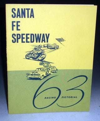 Item #025972 Santa Fe Speedway Racing Pictorial with 4 Souvenirs Programs