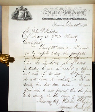 Register of Commissioned Officers and Privates of the New Jersey Volunteers, in the Service of the United States; (New Jersey. Adjutant-General's Office).
