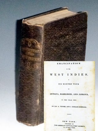 Item #026102 Emancipation in the West Indies: a Six Months Tour in Antigua, Barbados and Jamaica...