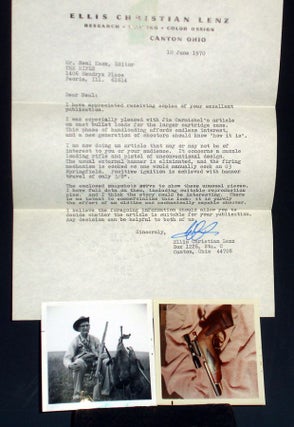 Item #026682 Typed Letter Signed to Neal Knox, Editor of the Rifle, June 10, 1970. Ellis...