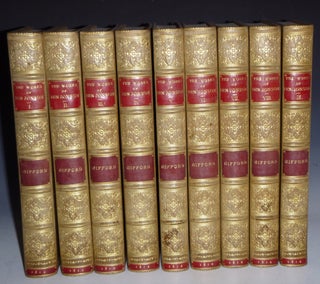 Item #027034 The Works of Ben Jonson in Nine Volumes with Notes Critical and Expanatory, and a...