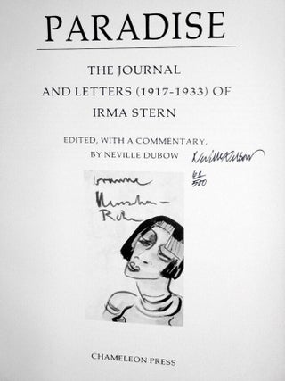 Paradise: the Journals and letters of Irma Stern