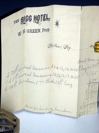 Surveyor's Diary, Lyon County, Kentucky, (ca.1890)