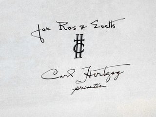 Scenes and Stories of Early West Texas (Inscribed By Carl Hertzog for J. Evetts Haley and His Wife, Roz (Rosalind Kress Haley)