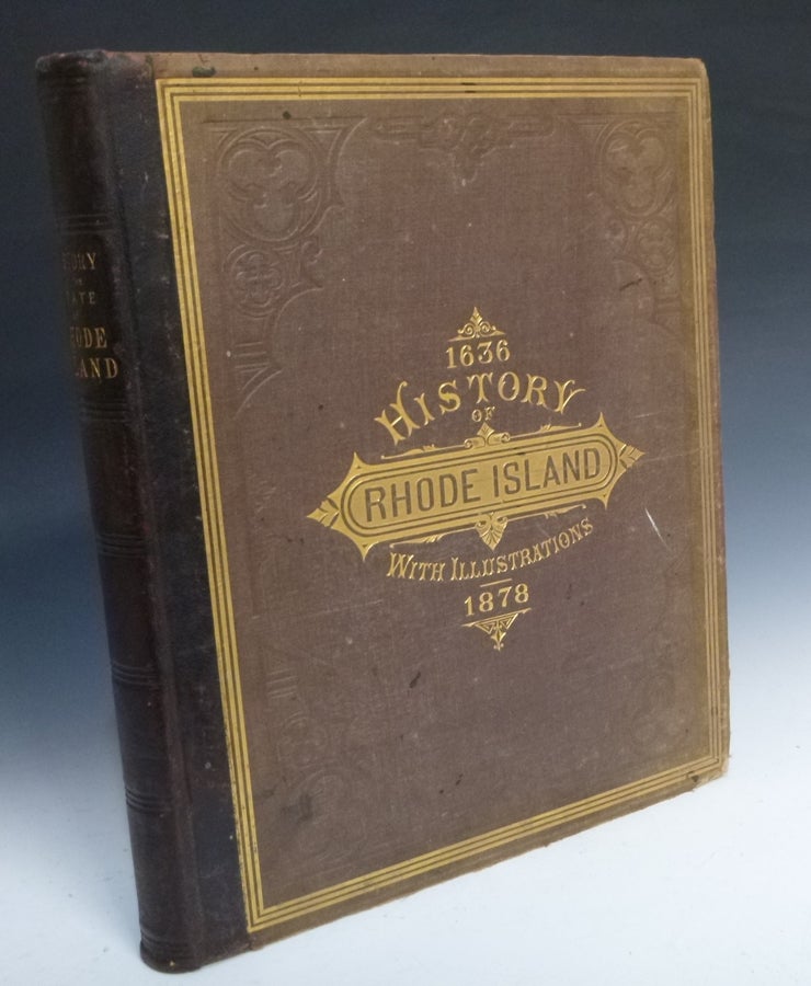 Item #027456 History of the State of Rhode Island; with Illustrations from Original Sketches. Albert J. Wright.
