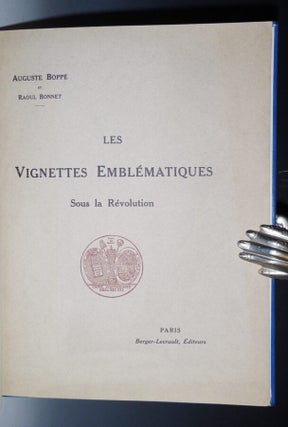 Les Vignettes Emblematiques Sous La Revolution; 250 Reproductions D'en-Tetes De Letteres