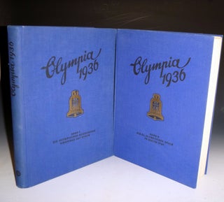 Item #027986 Die Olympischen Spiele 1936 in Berlin and Garmisch-Partenkirchen (2 Volume set)....