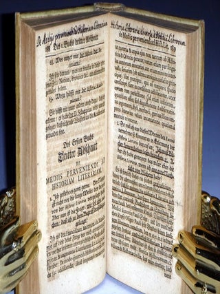 Jacob Friderich Reimmans Versuch Einer Einleitung in Die Historiam Literarum So Wohl Insgemein Als Auch in Die Historiam Literariam Derer Teutschen Insonderheit, (vol. 1)