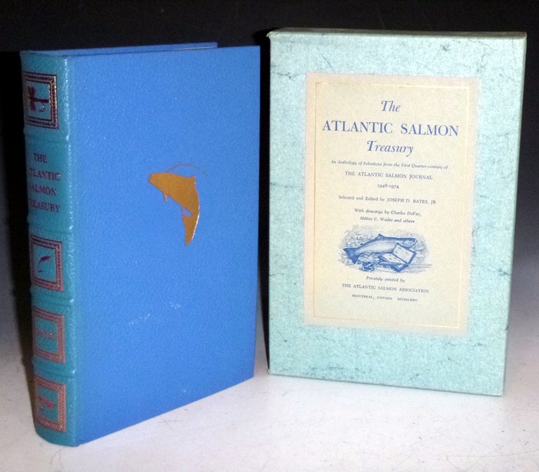 Item #028051 The Atlantic Salmon Treasury (signed, Limited Edition 597/1000). Joseph D. Bates, Jr.