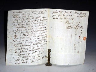 3 Page Autographed Letter Signed to M. Boutin