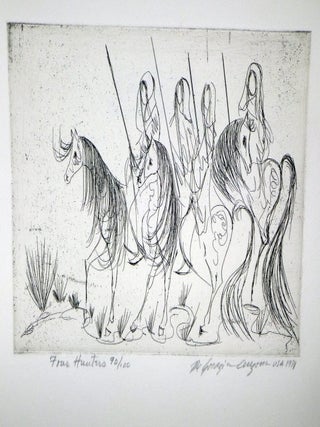 Item #028162 De Grazia: The Irreverent Angel (#90 of 100 copies) with Original Signed Sketch of...