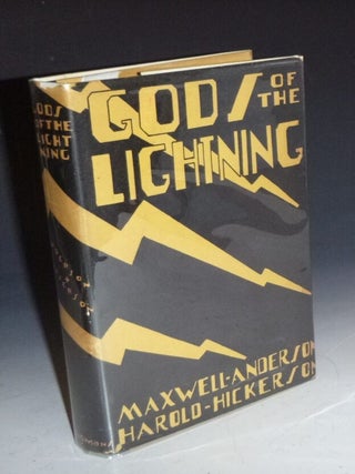 Item #028188 Gods of the Lightning. Maxwell Anderson, Harold Hickerson