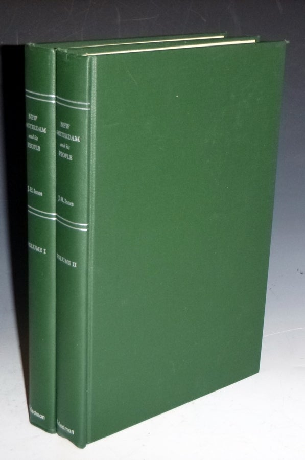 Item #028253 New Amsterdam and Its People; Studies, Social and Topographical of the Town Under Dutch and Early English Rule; with Maps, Plans, Views, Etc (2 Volume set). J. H. Innes.