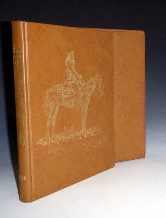 Item #028273 Brand Book Number One, the San Diego Corral (Inscribed by Wieghorst with an Original Ink Drawing of an Indian). Ray Brandes, Olaf Wieghorst, artist.