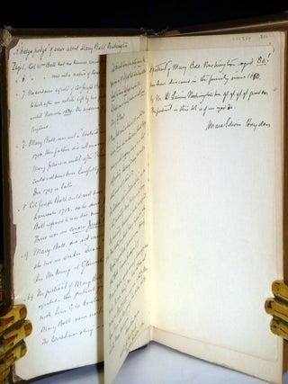 Mary and Martha; the Mother and the Wife of George Washington