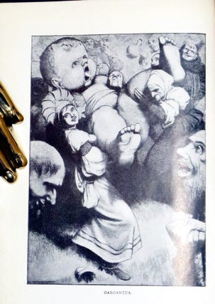 The Works of Mr. Francis Rabelais, Doctor in Physick Containing Five Books of the lives, Heroick deeds, and sayings of Gargantua, and his Sonne Pantagruel, Together with the Pantagrueline Prognostication, the Oracle of the Divine. ( 2 Volume set)