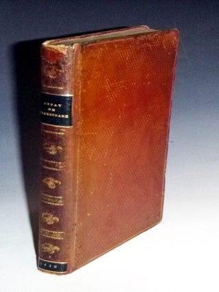 Item #028349 An Essay on the Writings and Genius of Shakspere; Compared with the Greek and French...
