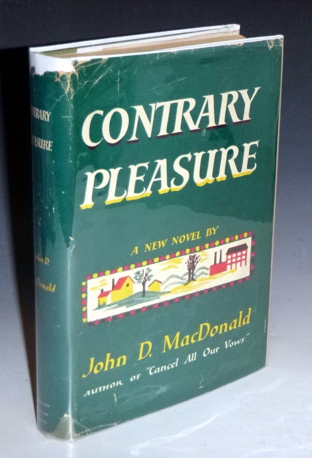 Item #028352 Contrary Pleasure. John D. MacDonald.