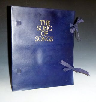 Item #028439 The Song of Songs [Newly Interpreted and Rendered as a Masque), Signed, LImited...
