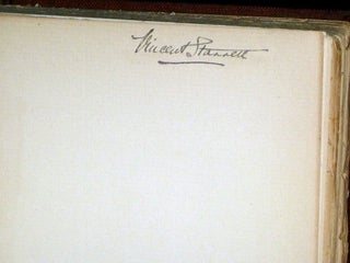 To Have and to Hold. (3 Page Autographed Letter F.W. Halsey to Book Editor of the New York Times, and Previous Owner, Vincent Starrett also Signed )